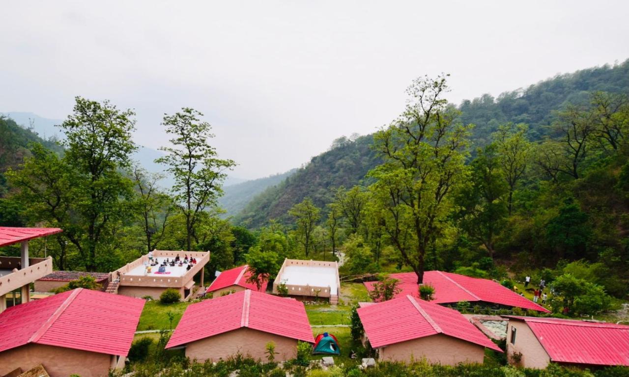 Shiv Shakti Yogpeeth Cottages ริชิเคช ภายนอก รูปภาพ
