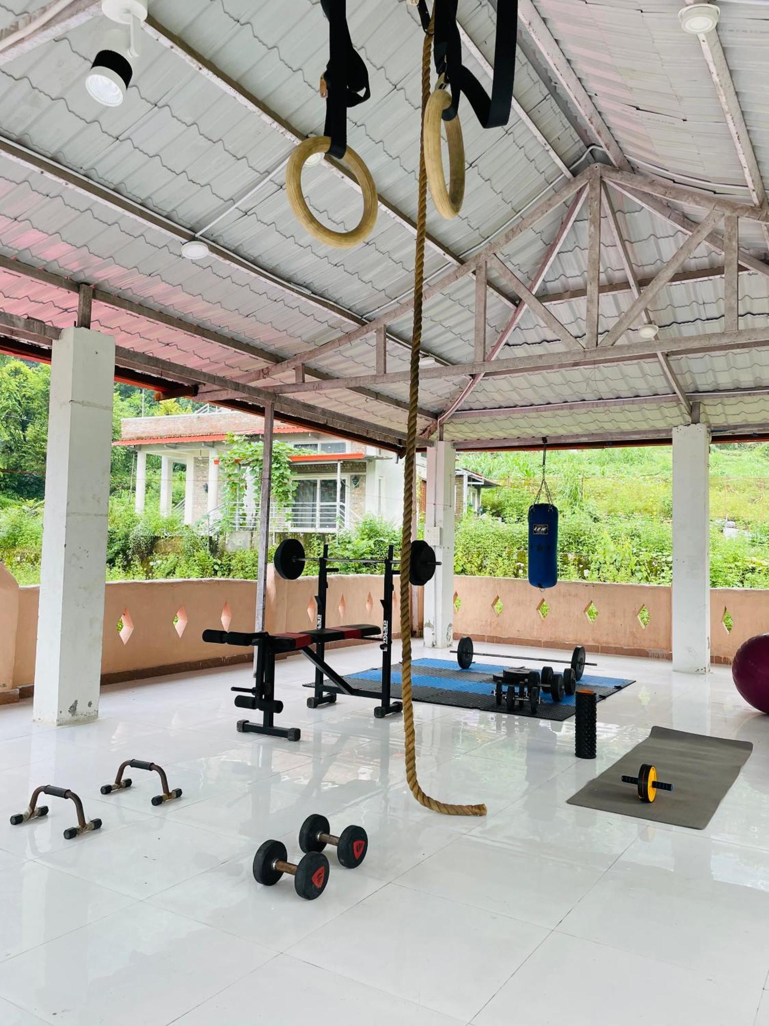 Shiv Shakti Yogpeeth Cottages ริชิเคช ภายนอก รูปภาพ
