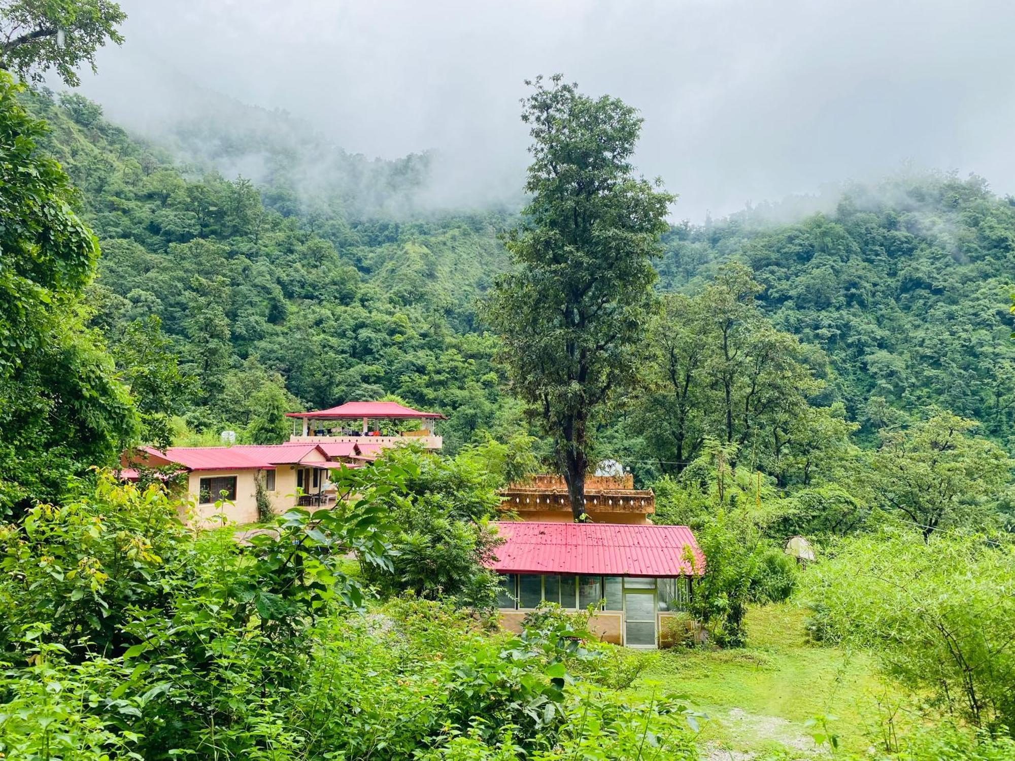 Shiv Shakti Yogpeeth Cottages ริชิเคช ภายนอก รูปภาพ