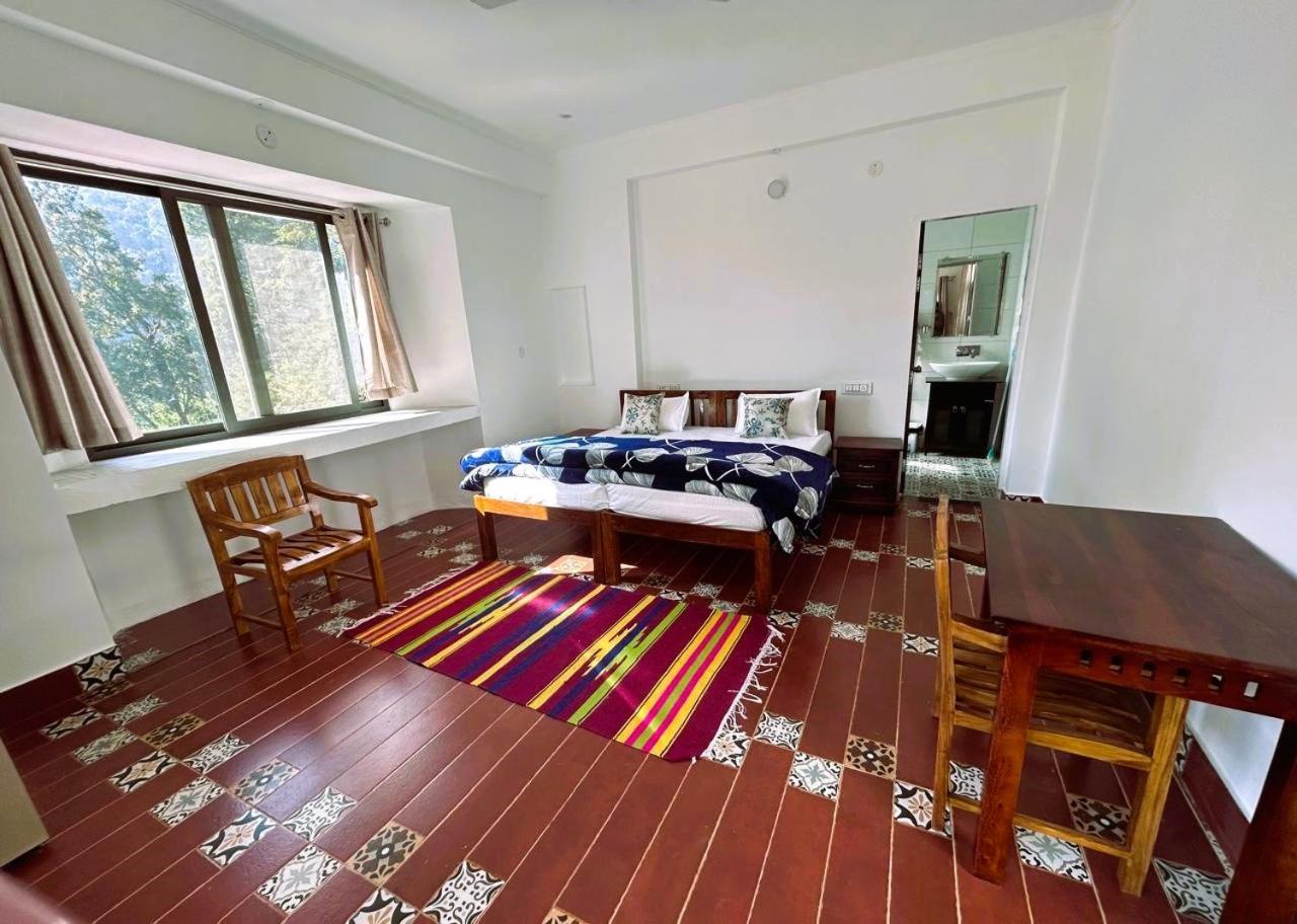 Shiv Shakti Yogpeeth Cottages ริชิเคช ภายนอก รูปภาพ